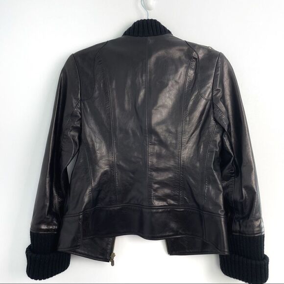 Mackage Jenny leather bomber  jacket - Picture 3 of 16